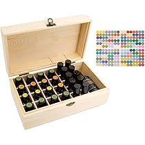 doTERRA エッセンシャルオイル収納ボックス Amazon｜フィントムスカイ エッセンシャルオイル収納ボックス 36