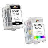 【TAKEYUKI】BC345XL+BC346XL 各1個セット 互換インクカートリッジ canon用 インク BC310/311通用 345 346 詰め替えインク 純正品併用 大容量 キヤノン用 PIXUS TS3330 3130S 3130 203 TR4530 493 MX420 280 MX350 490 480 270 iP2700