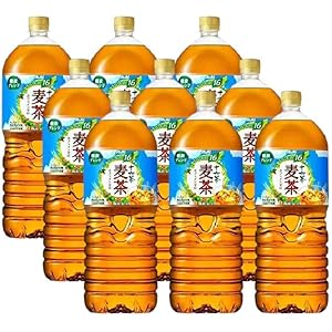 [Amazon限定ブランド] #like アサヒ飲料 十六茶麦茶 2L×9本