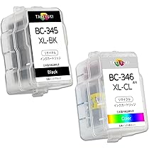 Amazon.co.jp: 【TAKEYUKI】BC345XL+BC346XL 各1個セット 互換インク 