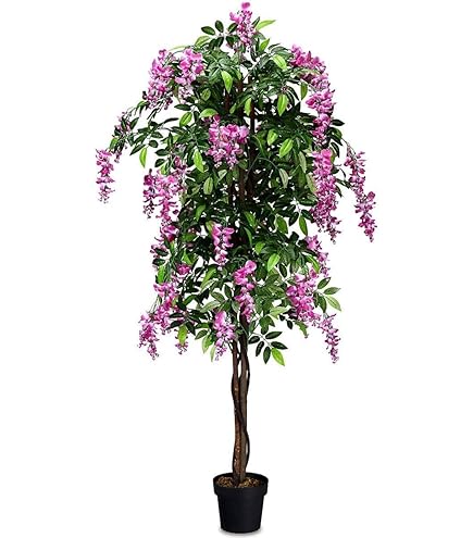 Amazon｜Giantex 人工観葉植物 ツバキ 造花 フェイクグリーン 高さ95cm