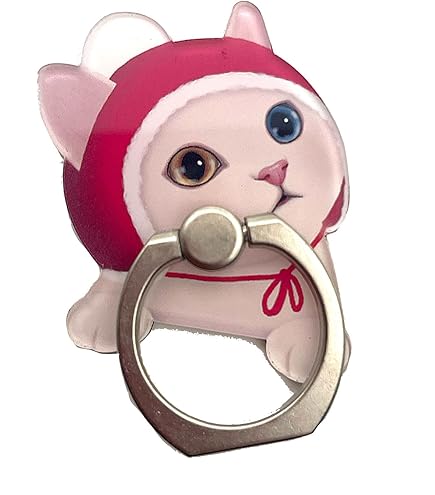 Amazon | 新政 2023 頒布会 ノベルティ スマホリング 亜麻猫（あまねこ