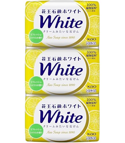 Amazon | 花王ホワイト リフレッシュシトラスの香り バスサイズ3コ