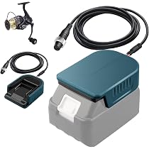 Amazon.co.jp: bumxca 電動リール用バッテリーアダプター シマノ