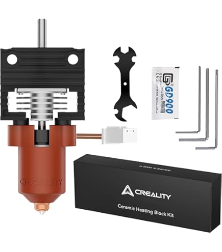 Amazon | K1C ノズル 0.4mm 2PCS Creality K1C/K1 Max 3Dプリンターに