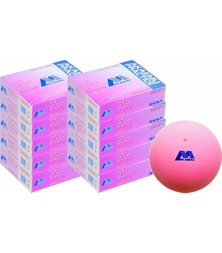 Amazon | アカエム ソフトテニス ボール 公認試合球 10ダース 軟式