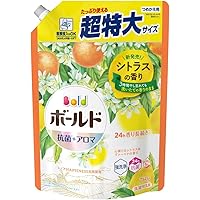 P&G ボールド ジェルボール　 超メガジャンボ シトラス 88個 ×4袋 Amazon | P&G ボールドジェルボール4D 心弾けるシトラス＆ヴァーベナの