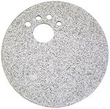 足跡穴あけ飛び石 ステップストーン 御影石 ホワイト色