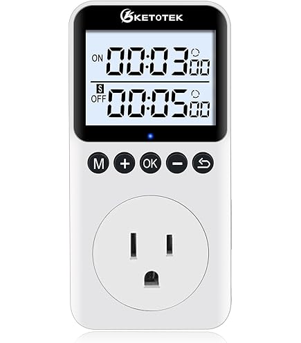 Amazon｜デジタルプログラムタイマーⅡ グレーPT50DG｜キッチン