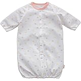 プーポ（PUPO）長袖2wayドレス 花柄 50-60cm コーマスムース 日本製