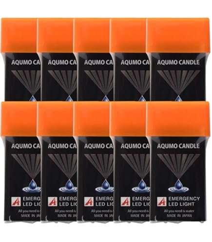Amazon.co.jp : 水に浸けると光るLEDライト アクモキャンドル