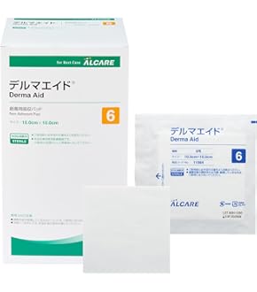 裁断済 Derma. デルマ No.346～358 楽天市場】創傷用吸収パッド デルマエイド Derma Aid 1号 11981