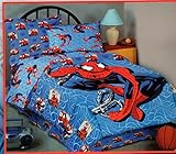 Marvel SpiderMan 3pc Flannel 100% cotton sheet set Twin [並行輸入品]