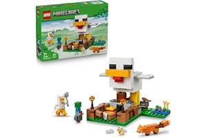 レゴ(LEGO) マインクラフト ニワトリ農場 21585 おもちゃ 女の子 男の子 | 玩具 誕生日 プレゼント ブロック 7歳 8歳 9歳 小学生 マイクラ Minecraft グッズ ゲーム 映画 子供 233ピース