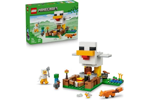 レゴ(LEGO) マインクラフト ニワトリ農場 21585 おもちゃ 女の子 男の子 | 玩具 誕生日 プレゼント ブロック 7歳 8歳 9歳 小学生 マイクラ Minecraft グッズ ゲーム 映画 子供 233ピース