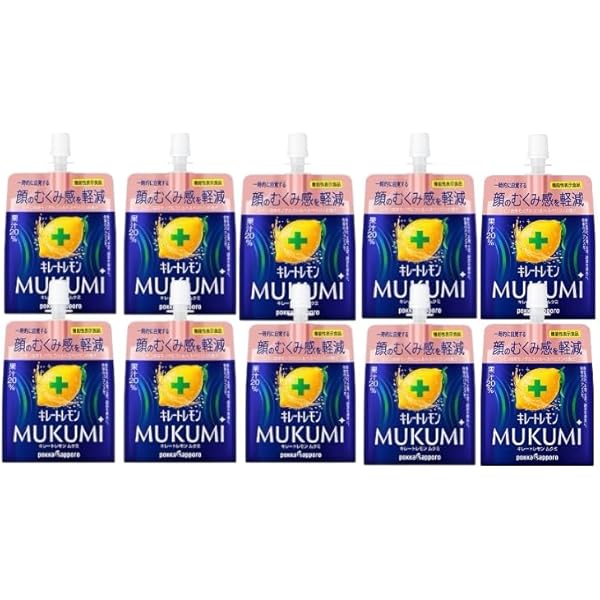 キレートレモン　むくみ　60個　MUKUMI パウチ　ゼリー　165g Amazon.co.jp: キレートレモンMUKUMIゼリー165g×6個 機能性表示