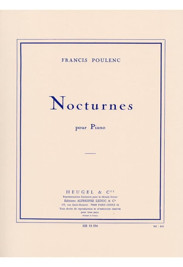 プーランク : ピアノ作品集/サラベール社 |本 | 通販 | Amazon