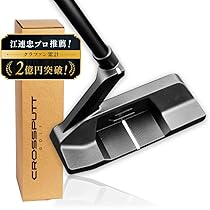Amazon.co.jp: 【公式】 CROSSPUTT パター ゴルフクラブ センター