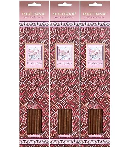 Amazon | Misticks Jazzberries ジャズベリーズ お香 20本 X 3パック