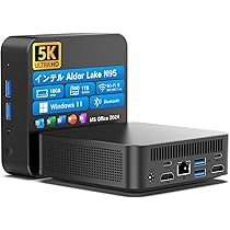 Amazon.co.jp: VETESA ミニpc n95 windows11 office2024搭載 小型pc 3
