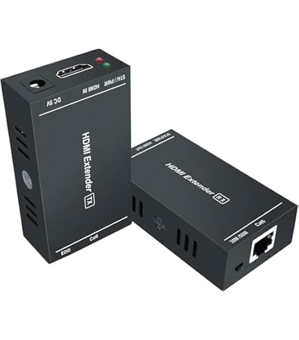 Extensor HDI 4K, Ultra HD 4K a 60 Hz a través de Cat5e/6 hasta 200 Extensor HDI 4K, Ultra HD 4K a 60 Hz a través de Cat5e/6 hasta 200