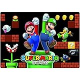 スーパ マリオ 下敷き デスク パッド 新 新入学 入学 三菱 三菱鉛筆 鉛筆 小学生 新 学期 キャラクタ グッズ 通販