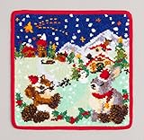 アルテモール ハンカチクリスマスの夜に レッド