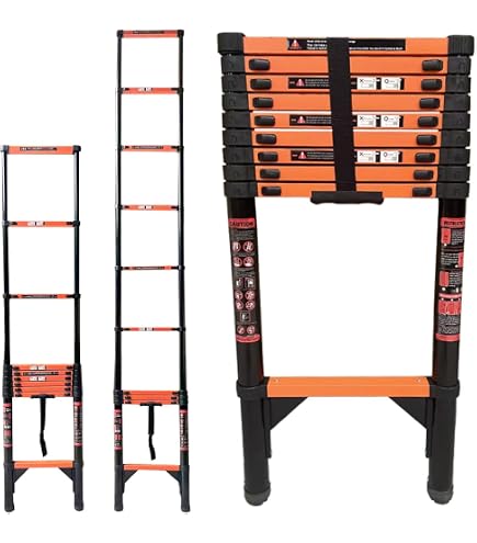 Amazon.co.jp: 匠plate 伸縮はしご 耐荷重150kg スライド式 折りたたみ 