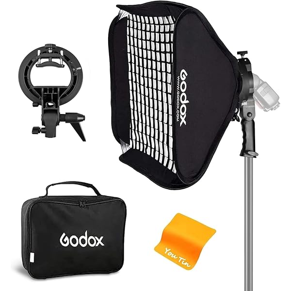 Amazon | Godox 80×80cm 折りたたみ ソフトボックス S型スピードライト 