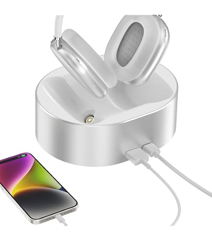 Amazon.co.jp: ROUNKIN AirPods Max 専用 充電スタンド (ホワイト