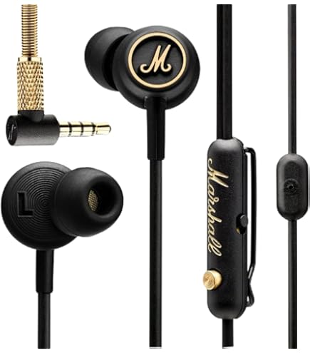 Marshall 04090939 Mode Earphone, Black/White, 7x3x2 : Amazon.sg