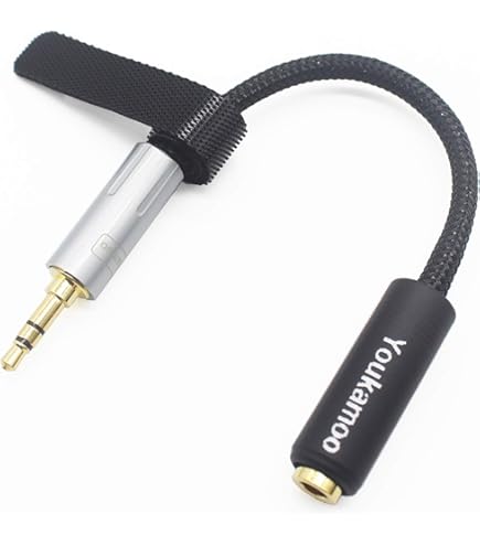 Amazon | GUCraftsman 3.5mmステレオオス→4.4mmバランスメス