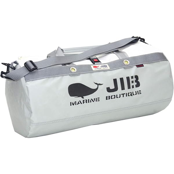 Amazon | JIB ラージダッフルバッグ DLG248 ネイビーアイボリー | ジブ