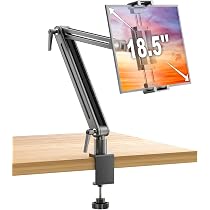 Amazon.co.jp: モバイルモニターアーム スタンド - クランプ固定17.3