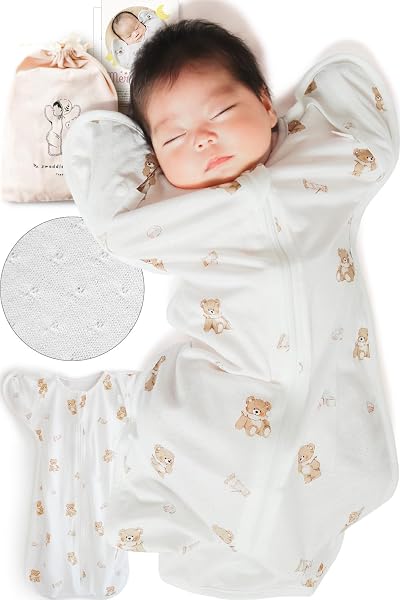 Bamboo Mesh Soggle Swaddle Swaddle, For Newborns, For Summer, For Newborns (Hands, Antibacterial, Deodorizing, Anti-stuffiness, Lightweight Design), Bamboo Mesh, Coperta, Baby Products, Baby Products - 1