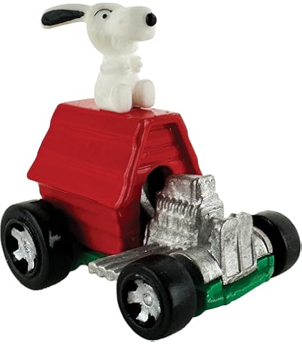レア Snoopy ミニダイキャストカー 4台セット スヌーピー アメトイ