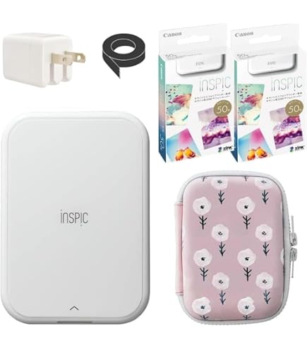 Amazon.co.jp: キヤノン ミニフォトプリンター iNSPiC PV-223 ホワイト