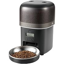 Amazon | エレコム 自動給餌器 猫 中小型犬用 2L (約1.1kg) タイマー