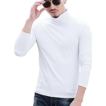 Amazon | [YIXUANAI] タートルネック メンズ インナー
