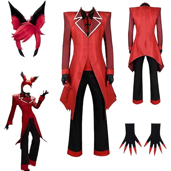 Amazon.co.jp: [Hsooxy] Hazbin Hotel ハズビン ホテル コスプレ