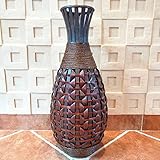 シンプルで創造的なファッショナブルなリビングルームのベッドルームのテレビの壁レトロ装飾の花瓶