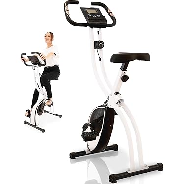 エクササイズバイク ホワイト Amazon.co.jp 最新リリース: アップライトフィットネスバイク の新着
