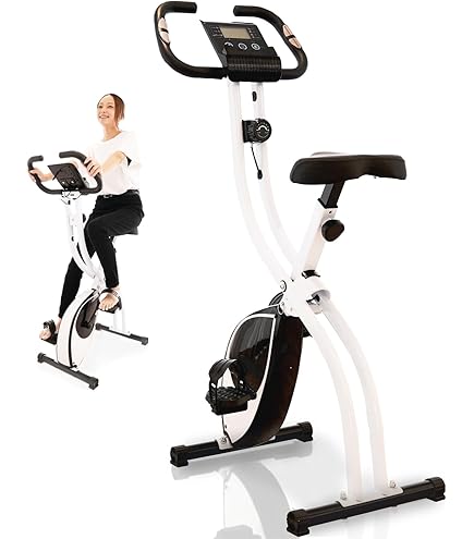 エクササイズバイク ホワイト Amazon | エクササイズバイク インドアサイクリングバイク 35ポンド