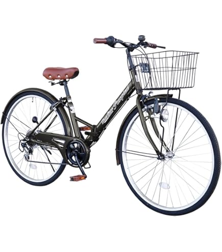 Amazon | ママチャリ シティ 自転車 マンドリン サイクルスポット 27