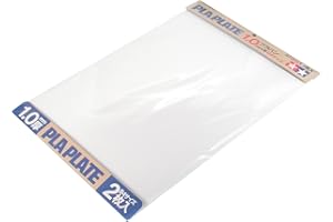 タミヤ(TAMIYA) 楽しい工作シリーズ No.124 白色プラバン 1.0mm厚 B4サイズ 2枚入 工作素材 70124