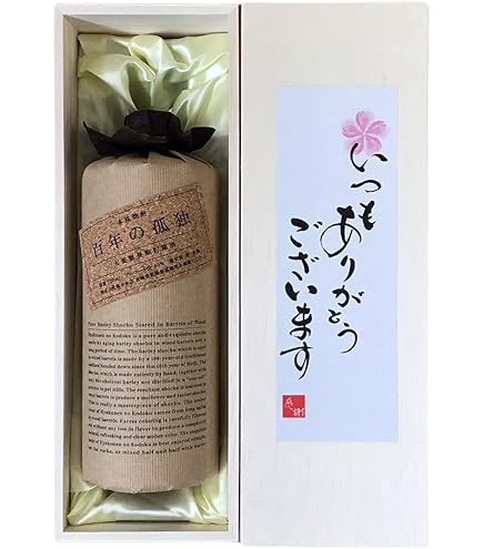 Amazon.co.jp: 黒木本店 百年の孤独 樽熟成 麦焼酎 40度 720ml : 食品