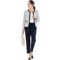 Amazon | [アッドルージュ] スーツ レディース パンツスーツ