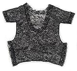 Newborn Baby Girl Soft Lace Romper Besutana Infant Lace Floral Bodysuit Photo Props [並行輸入品]