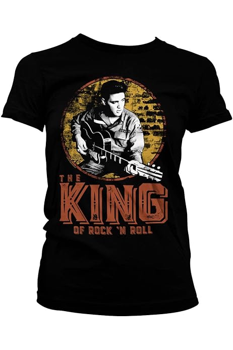 Amazon | Officially Licensed Elvis - Viva Las Vegas Mens T-Shirt 