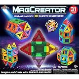 [Cra-Z-Art]Cra-Z-Art Educational Toy for Kids MagCreator 3D Magnetic Construction Set31 Pieces [並行輸入